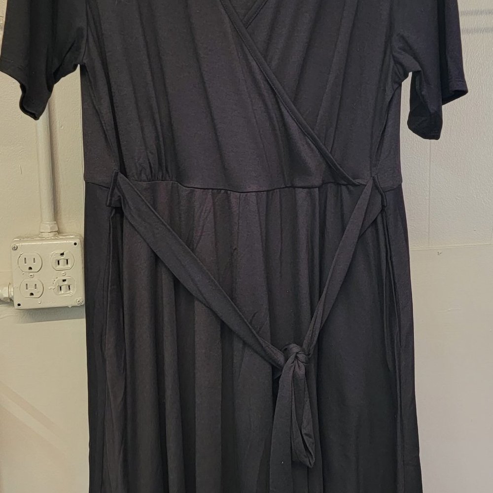 1543 - Anly Black Dress - Size 14